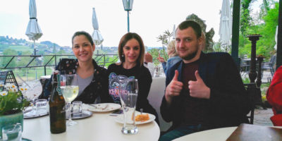 Restaurantbesuch Mitarbeiter von abra.sax, new work Teamkultur stärken