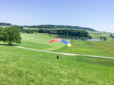 Paragliding in Deutschland, new work Firmenevent von abra.sax, Unternehmensberatung aus Wolfsburg