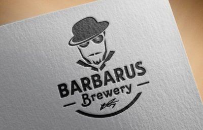 Logo von Barbarus Brewery, dem Craft Beer Projekt von Aleksey Barbarich von abra.sax